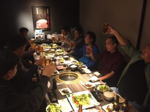 完走後の昼食会、お疲れ様でした！