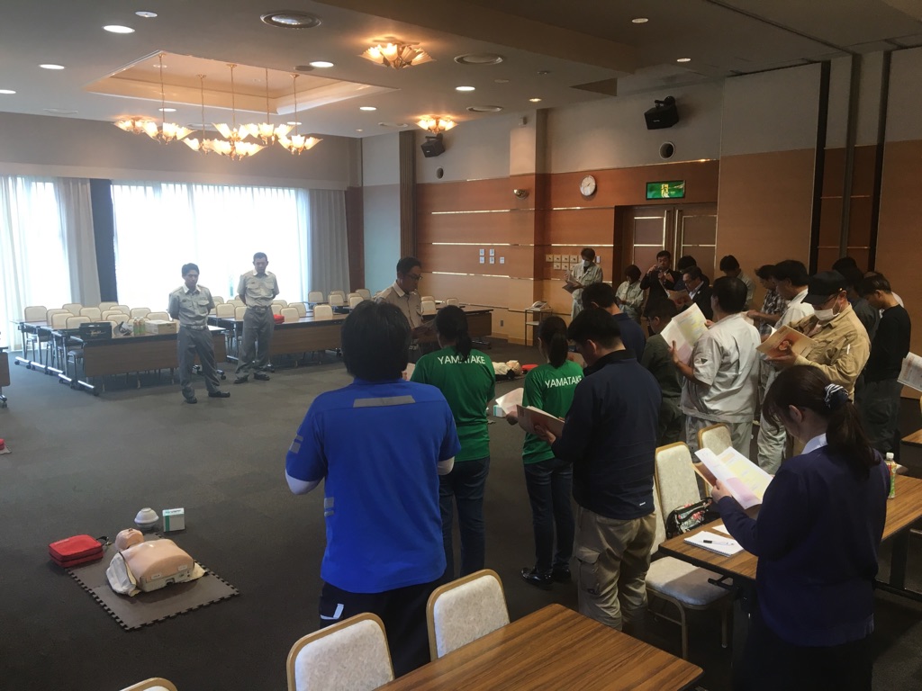 普通救命講習～緊急時の心肺蘇生及び止血法について～を受講してきました！