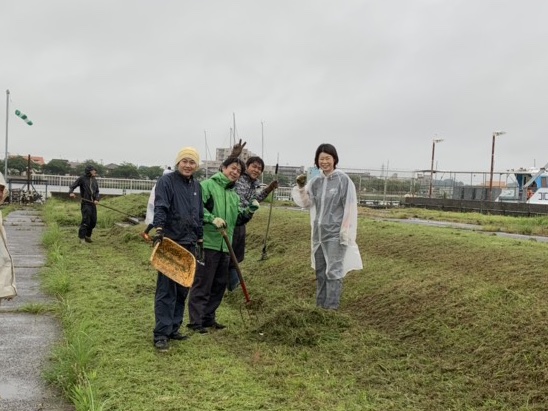 霞ヶ浦トライアスロンフェスタ、ボランディア作業に参加させて頂きました！