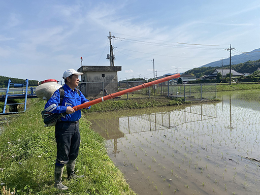 高齢者農業支援2022春 田植え編
