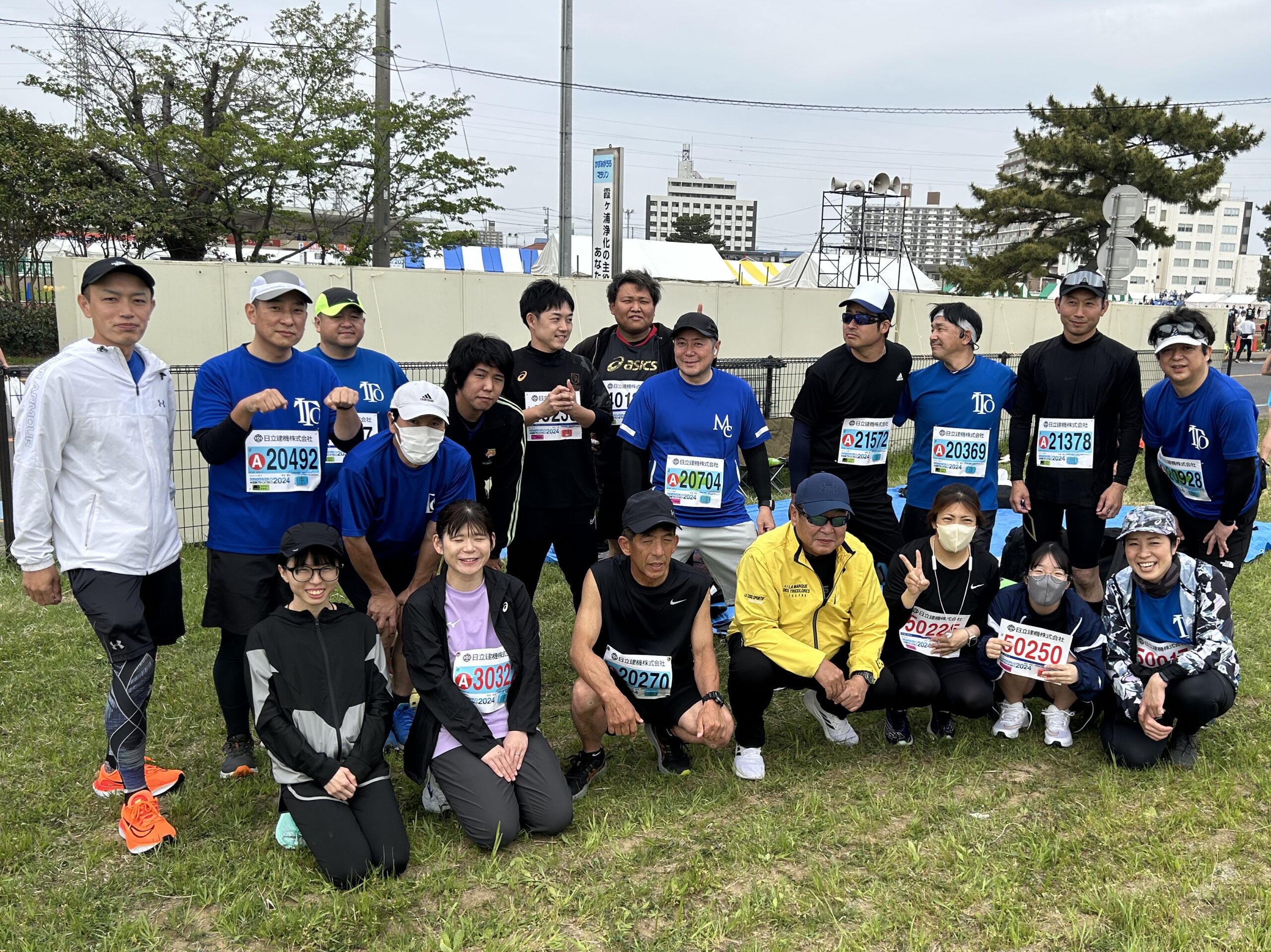 ITOランニングチームVol.14かすみがうらマラソン2024参加